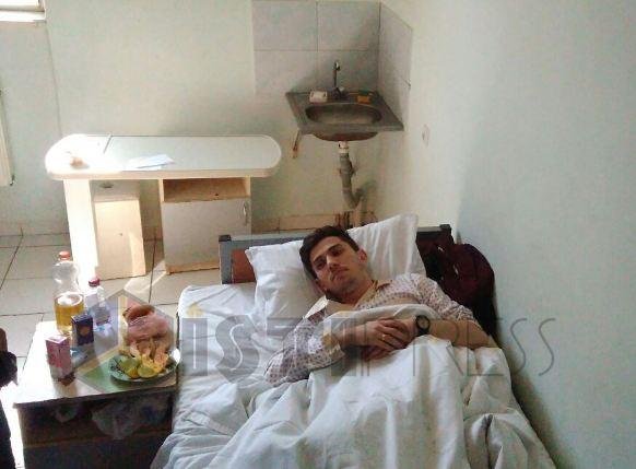Bugünki qəzada yaralanan tələbə: 