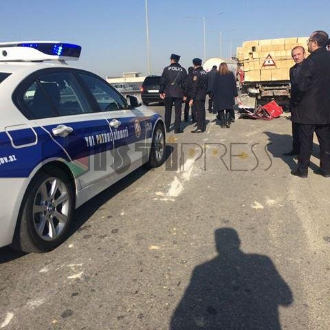 Bugünki qəzada yaralanan tələbə: 